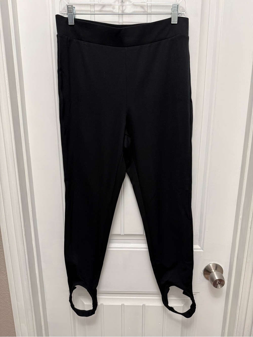 NWOT Torrid Womens Black Cotton Stretch Stirrup Pants Plus Size 1X (49-7)